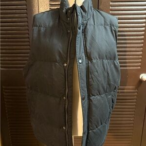 St. John's Bay Black Quilted Puffer Vest